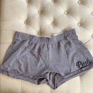 Pink sleep shorts